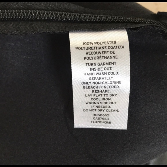 LEITH High Waist Faux Leather Leggings BLACK - Picture 5 of 8